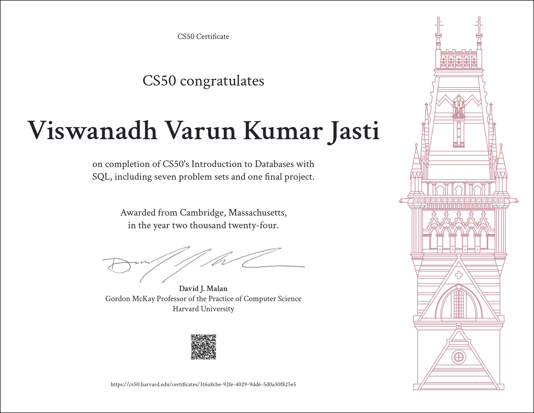 Certification 1